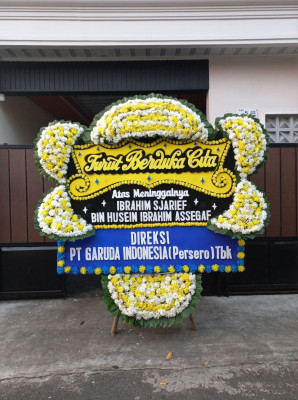 Papan Bunga Duka di Penumping