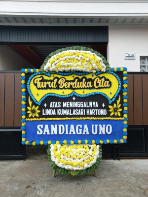 Papan Bunga Duka di Penumping